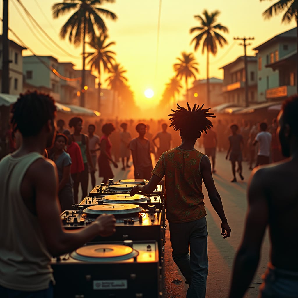 Sound System Reggae Dance Hall Scene in Jamaica (2018)