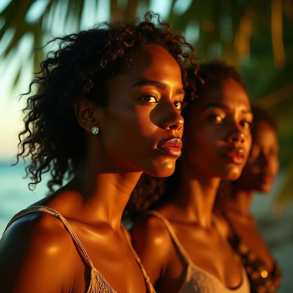 Beautiful Jamaican people