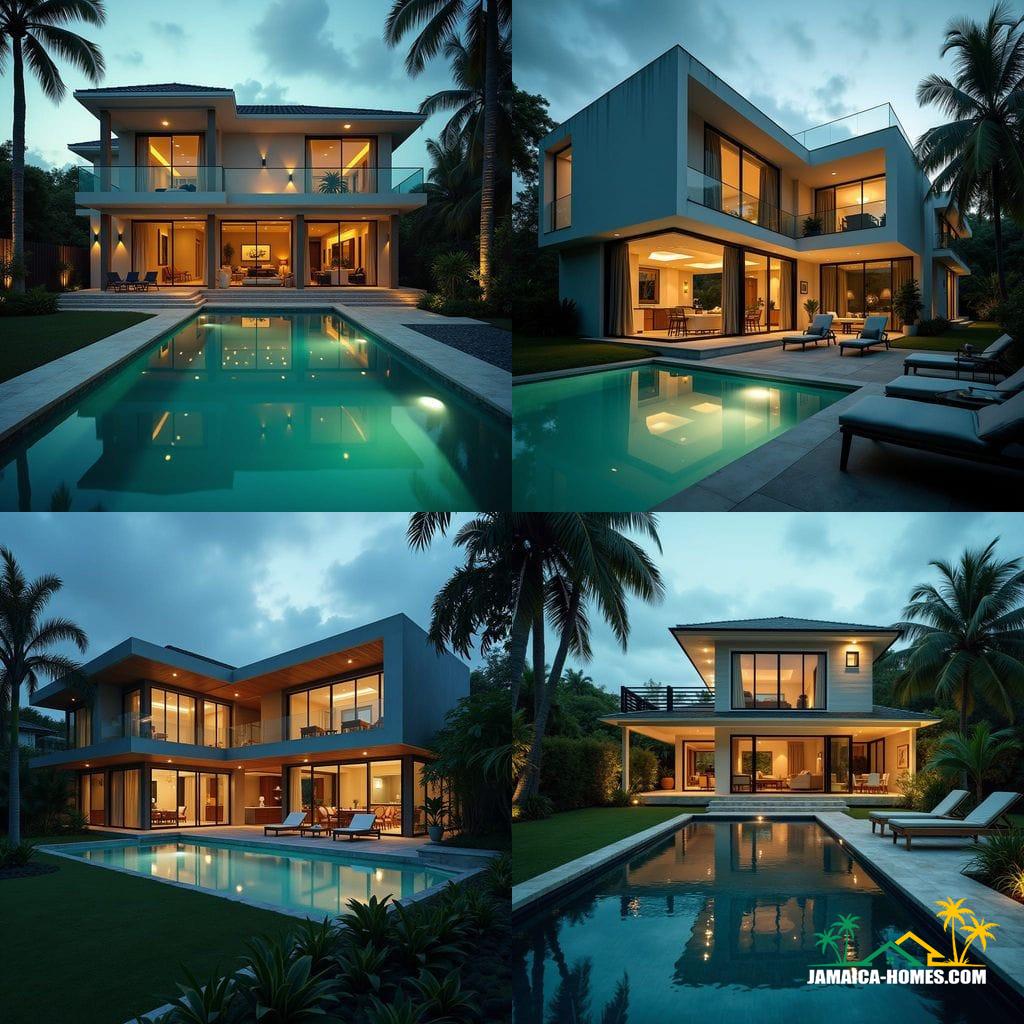 Residential Demand Modern luxury residential real estate, jamaica caribbean