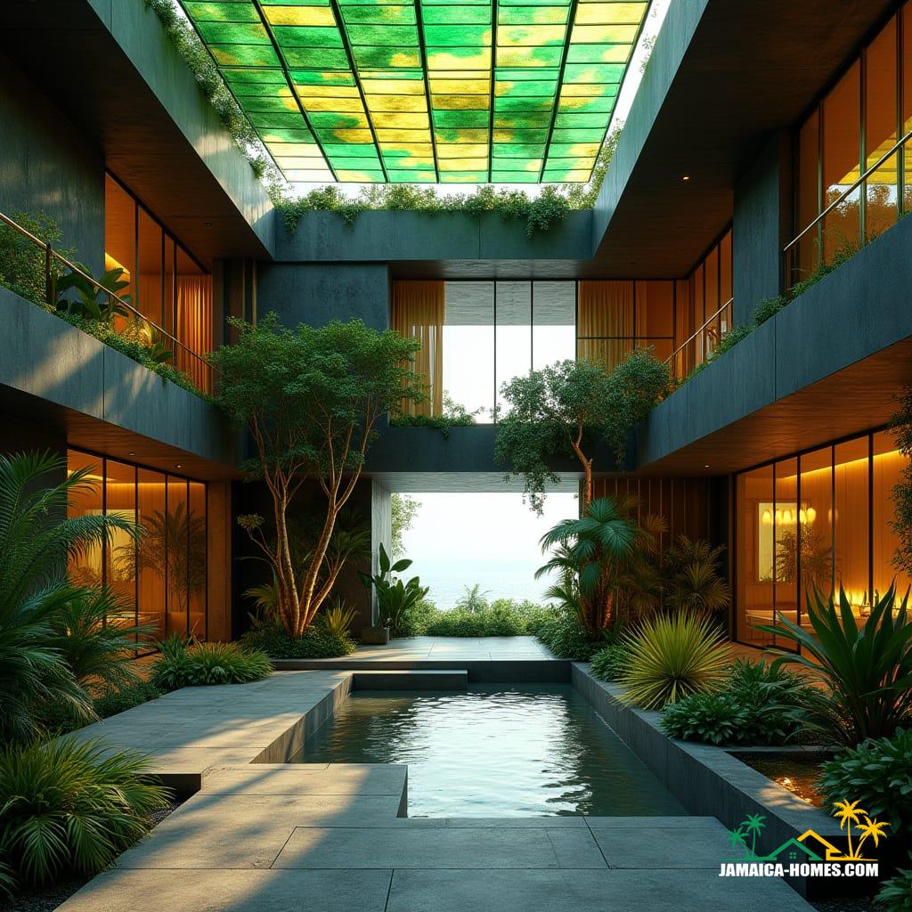 A futuristic Jamaican home