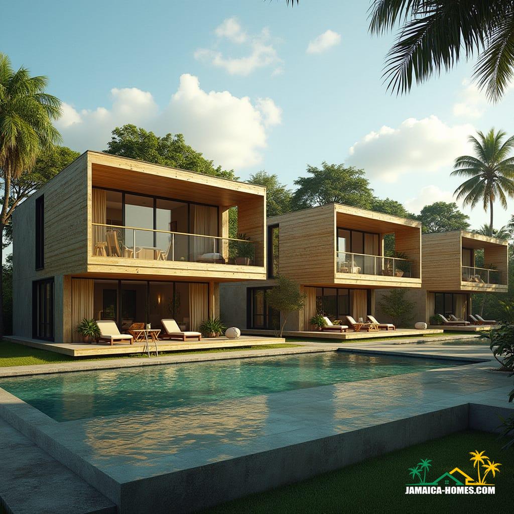 Beatiful modern h bamboo home in jamaica