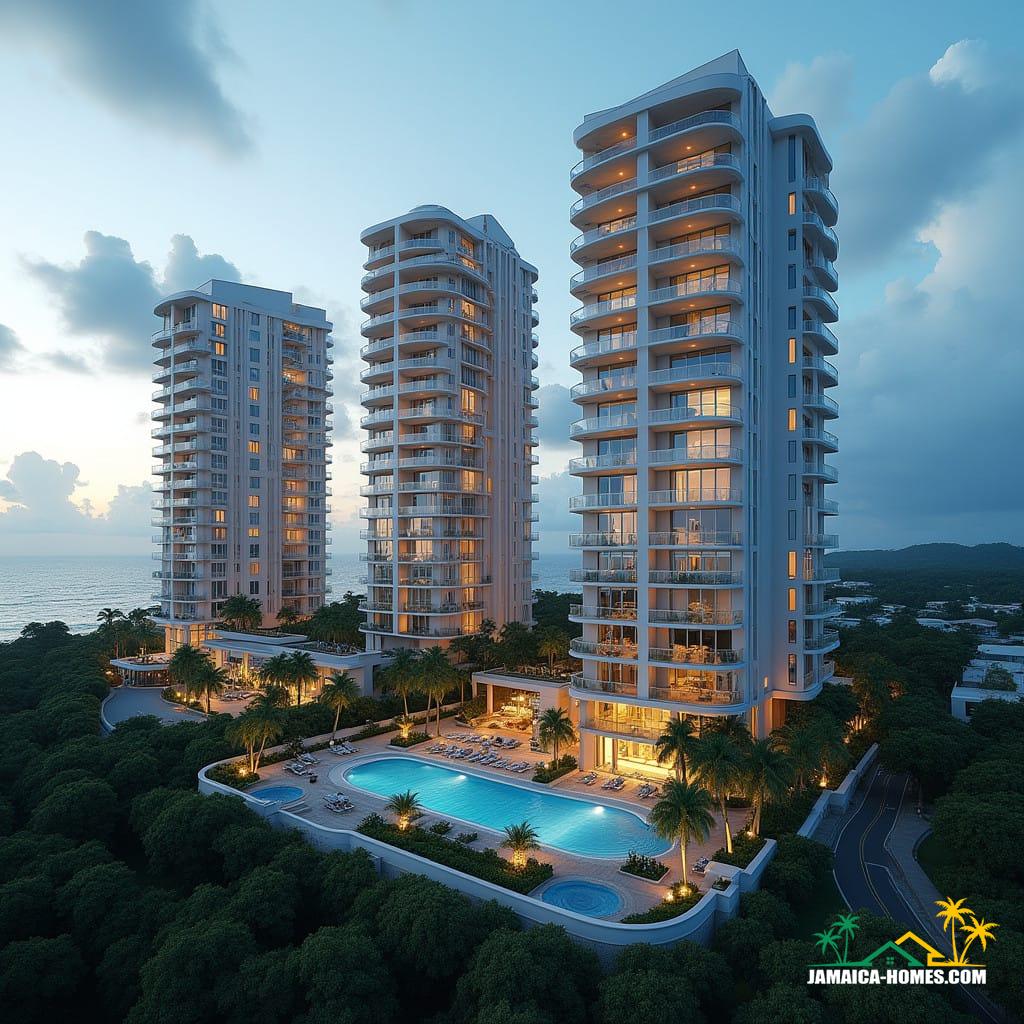 Luxury real estate scheme in jamaica caribbean