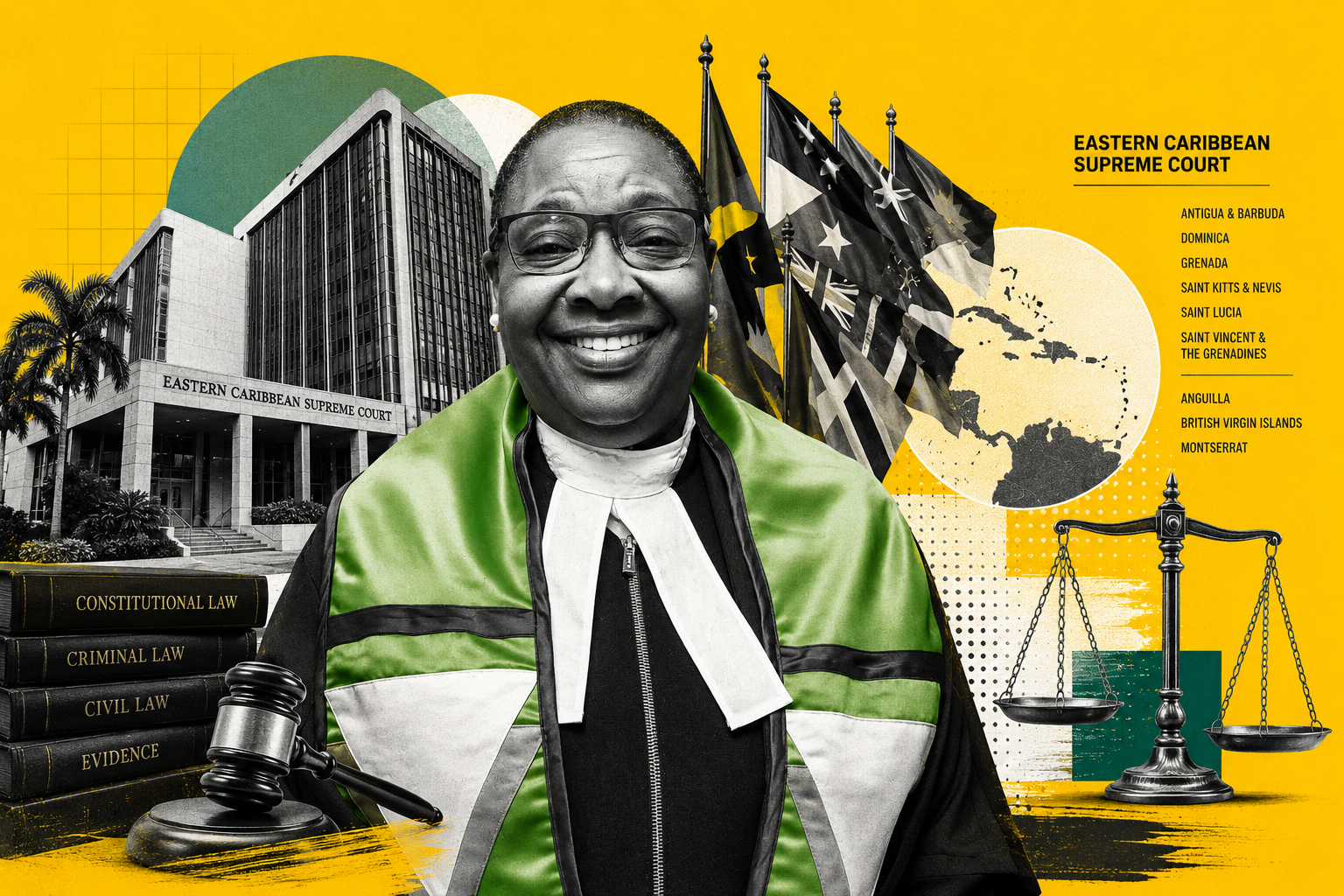 Margaret Price-Findlay, newly confirmed Chief Justice of the Eastern Caribbean Supreme Court, stands at the centre of a regional judicial institution serving nine Caribbean jurisdictions. Her appointment marks a historic milestone for both Trinidad and Tobago and the wider Caribbean legal community.