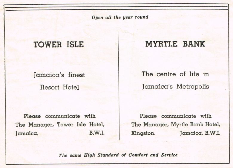 Tower Isle
The West Indian Review: December 5, 1953
