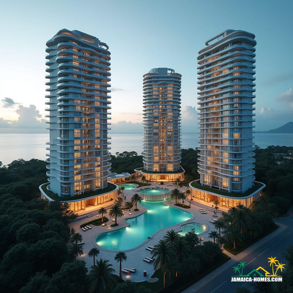 Luxury real estate scheme in jamaica caribbean