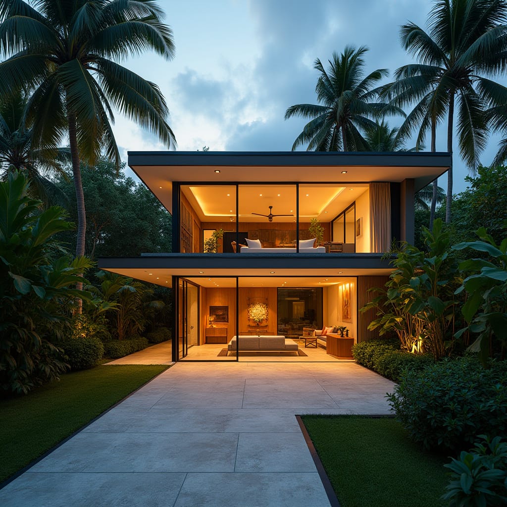 Canopy Frame House