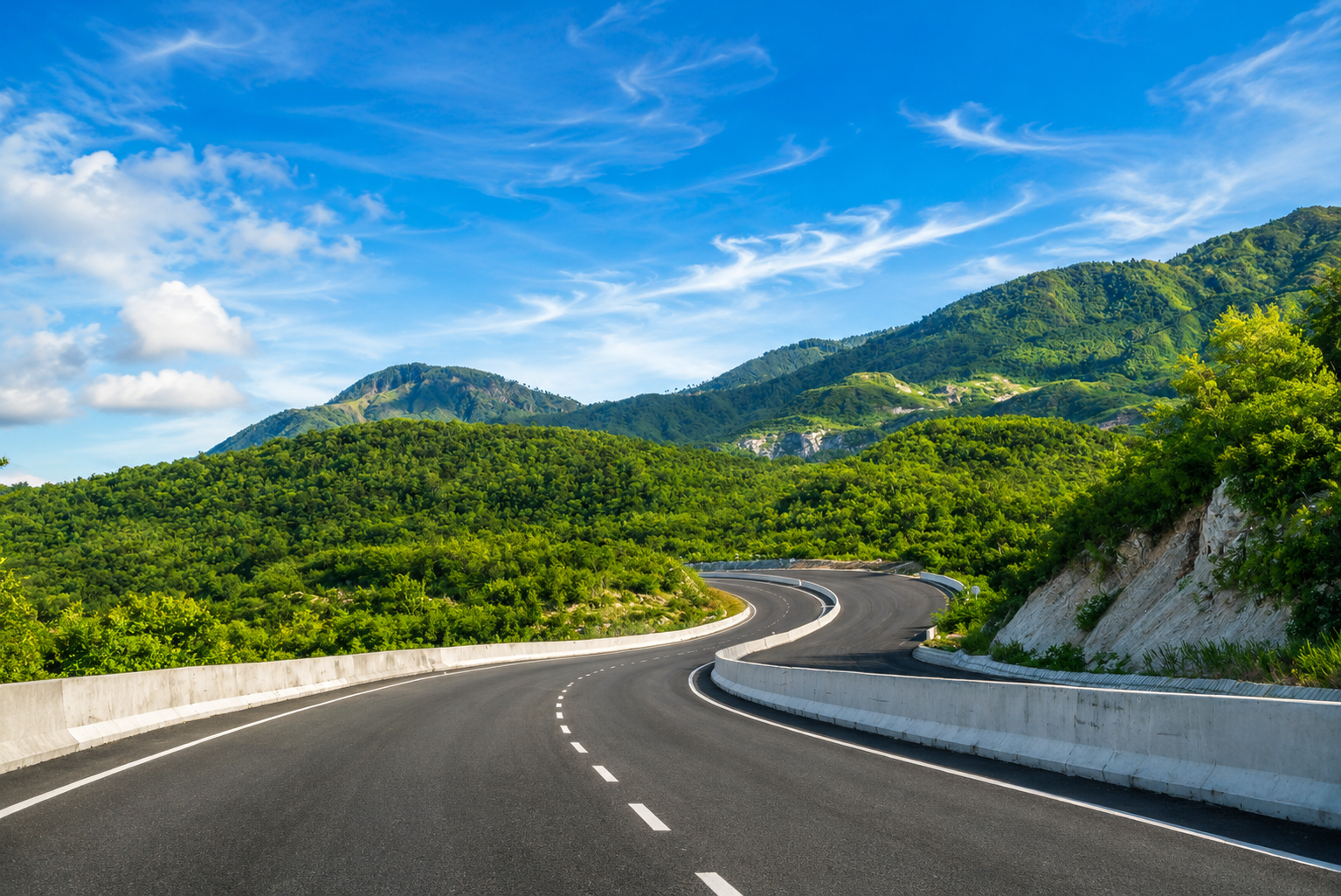 A newly completed highway curves through the green hills of eastern Jamaica, symbolising the transformation of St Thomas into one of the country’s fastest-changing development corridors.