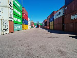 Container Homes Arrive for Hurricane Recovery