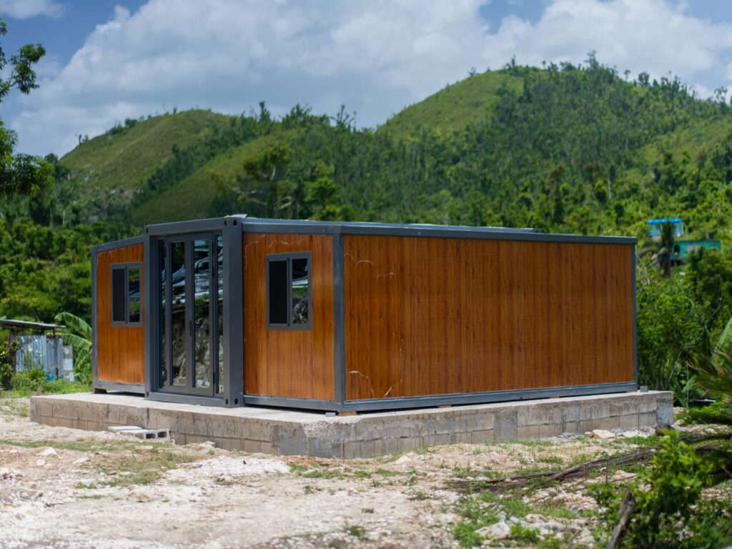 The Simpson-Whyte family's newly rebuilt home in Seaford Town, Westmoreland, delivered by Angostura and the Seprod Foundation