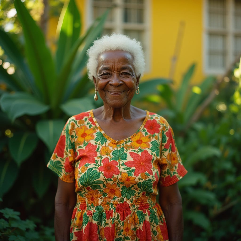old lady - Photo by jamaica Homes