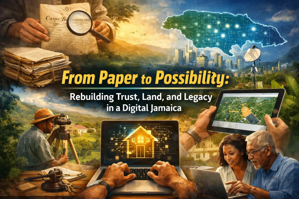 From Paper to Possibility: Rebuilding Trust, Land, and Legacy in a Digital Jamaica