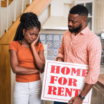 A worried couple confront the growing financial pressures of renting, as housing costs continue to test household budgets across Jamaica.