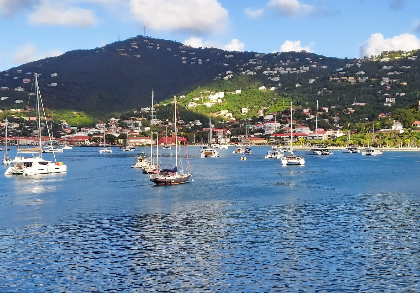 The waterfront at Charlotte Amalie, St Thomas, US Virgin Islands