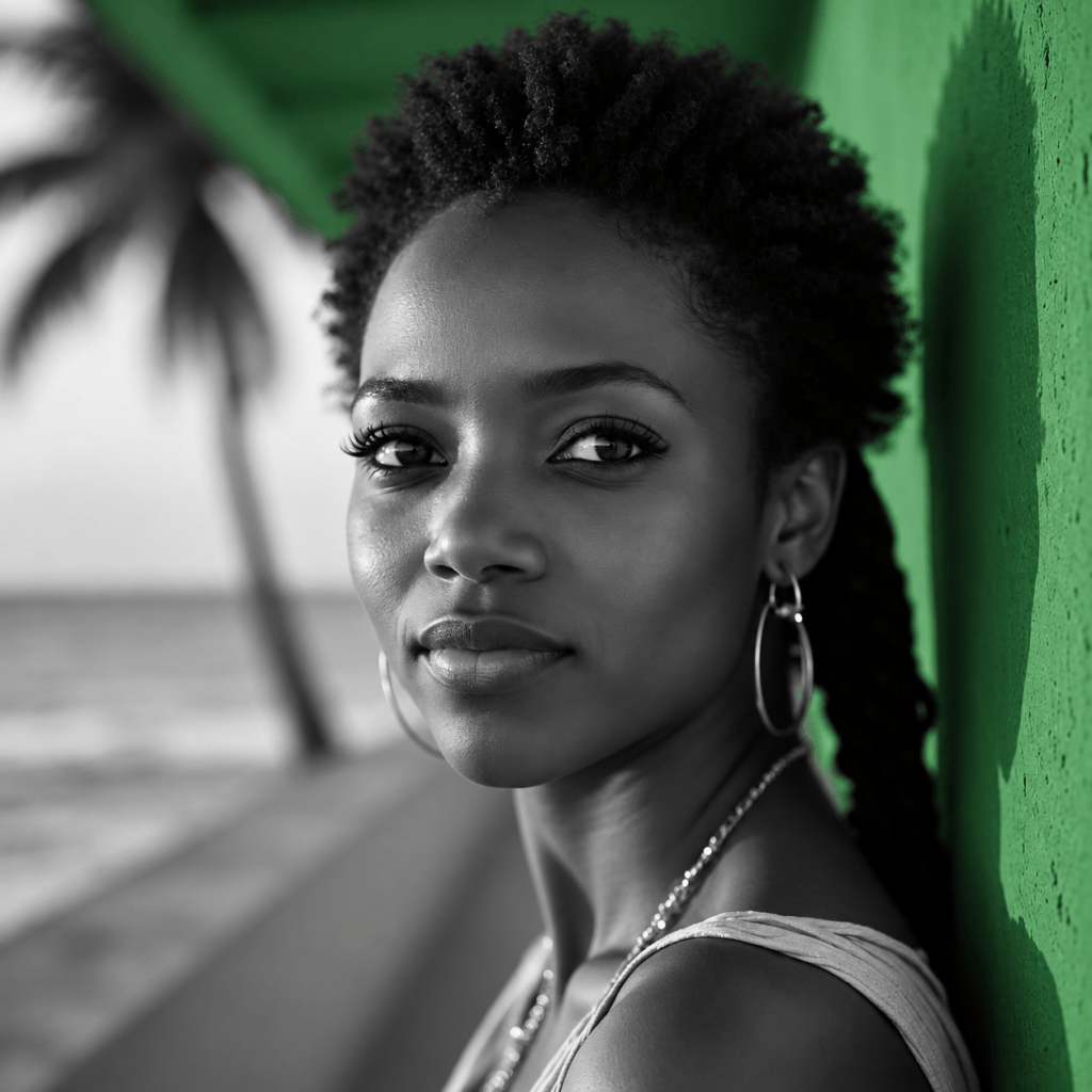 Who Pays for Compassion? A reflective Jamaican woman pictured against a coastal backdrop, illustrating the wider debate around household security, welfare, housing and financial resilience.