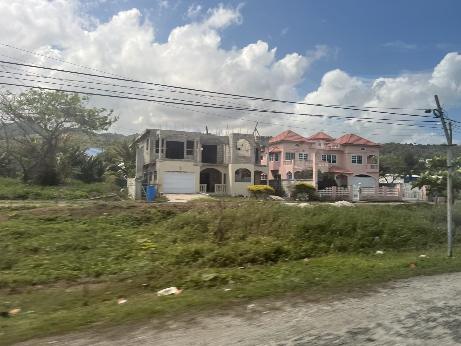 Two-storey concrete family homes in Tryall Gardens, Sandy Bay, Hanover, Jamaica
