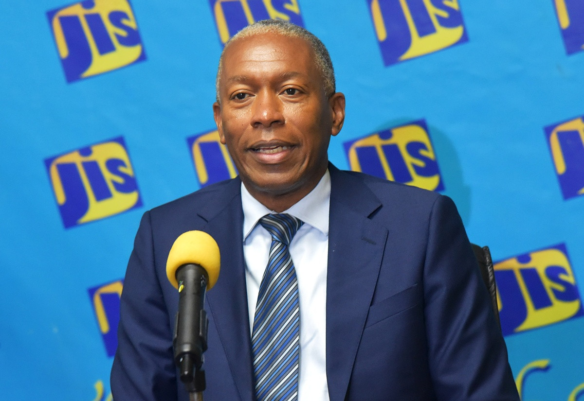 Bertrand Smith, Director General of the Maritime Authority of Jamaica, speaking at a media forum