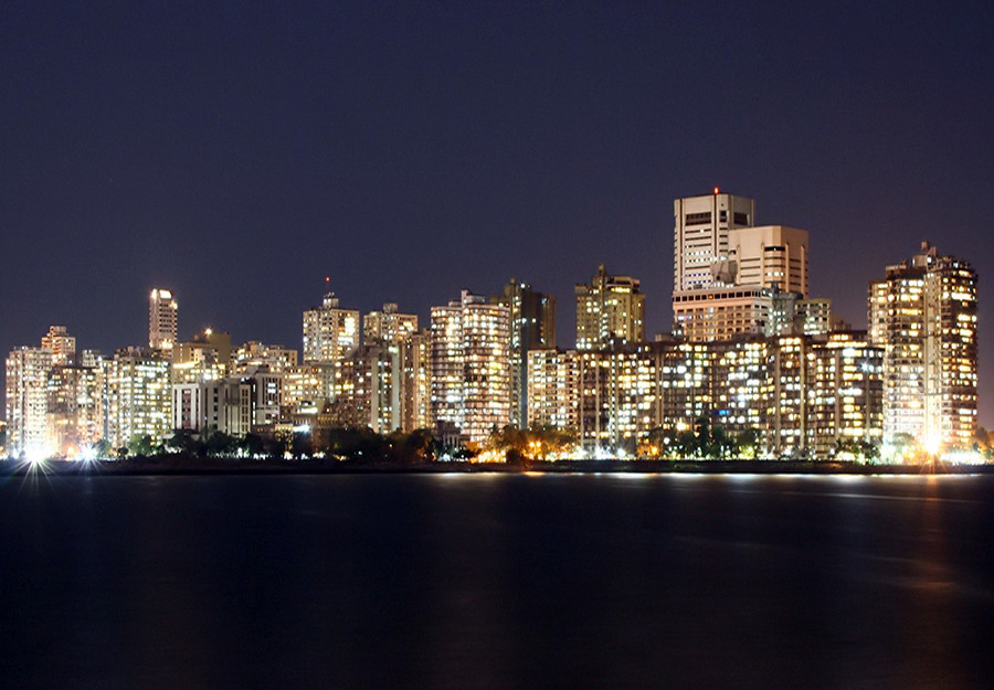 High-rise towers across the Mumbai skyline
