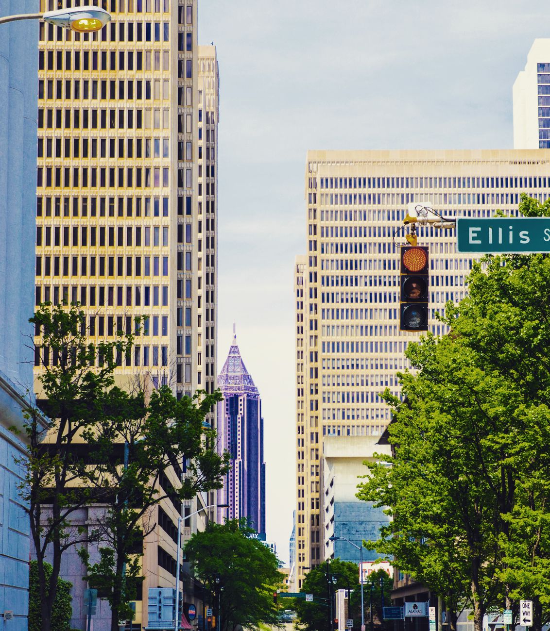 low angle photography of high rise buildings