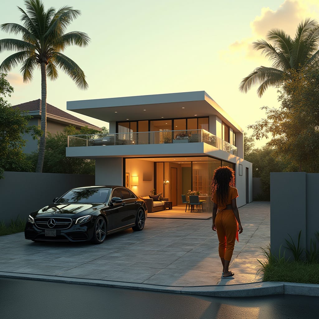Kingston Container Home with Car and Person