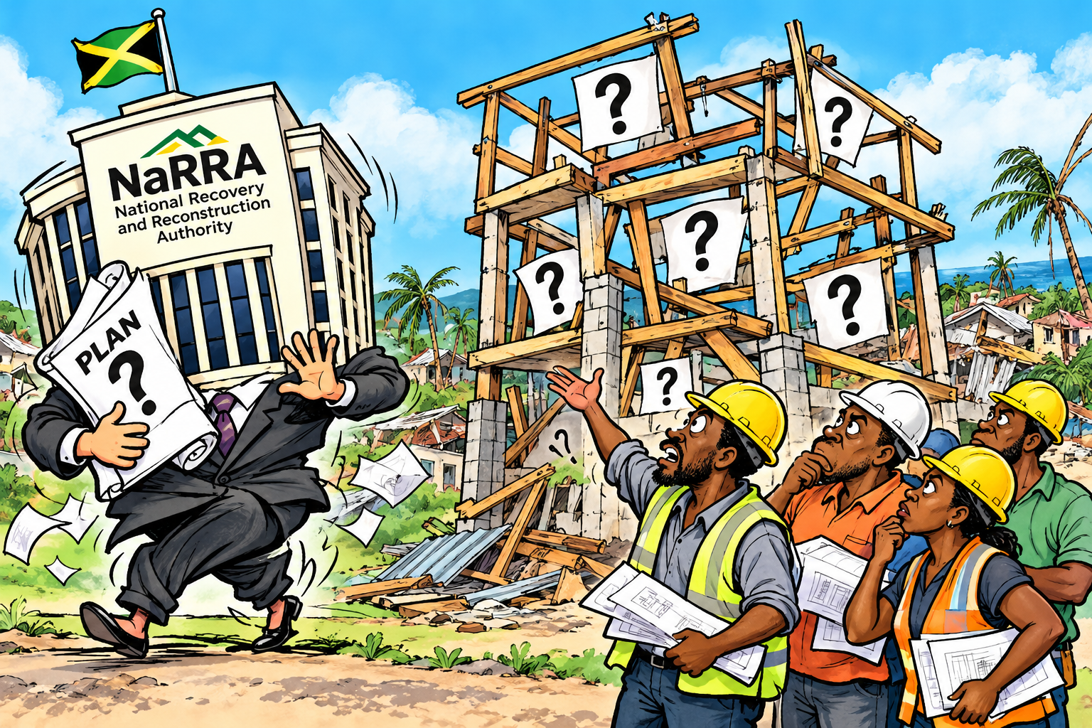 Builders Question NaRRA as Jamaica Awaits a Clear Path to Recovery