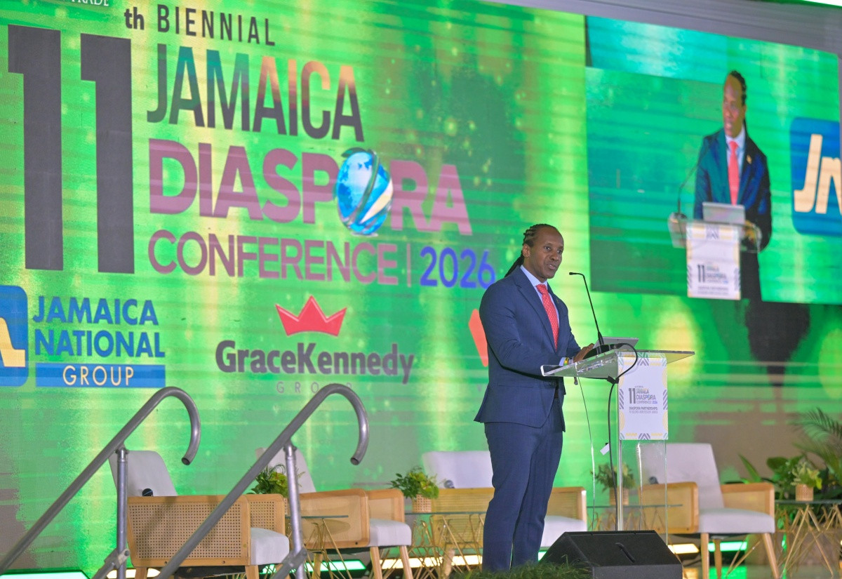 Opening session of the 11th Biennial Jamaica Diaspora Conference at the Montego Bay Convention Centre